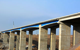 准格尔旗高速公路景家湾钢构大桥